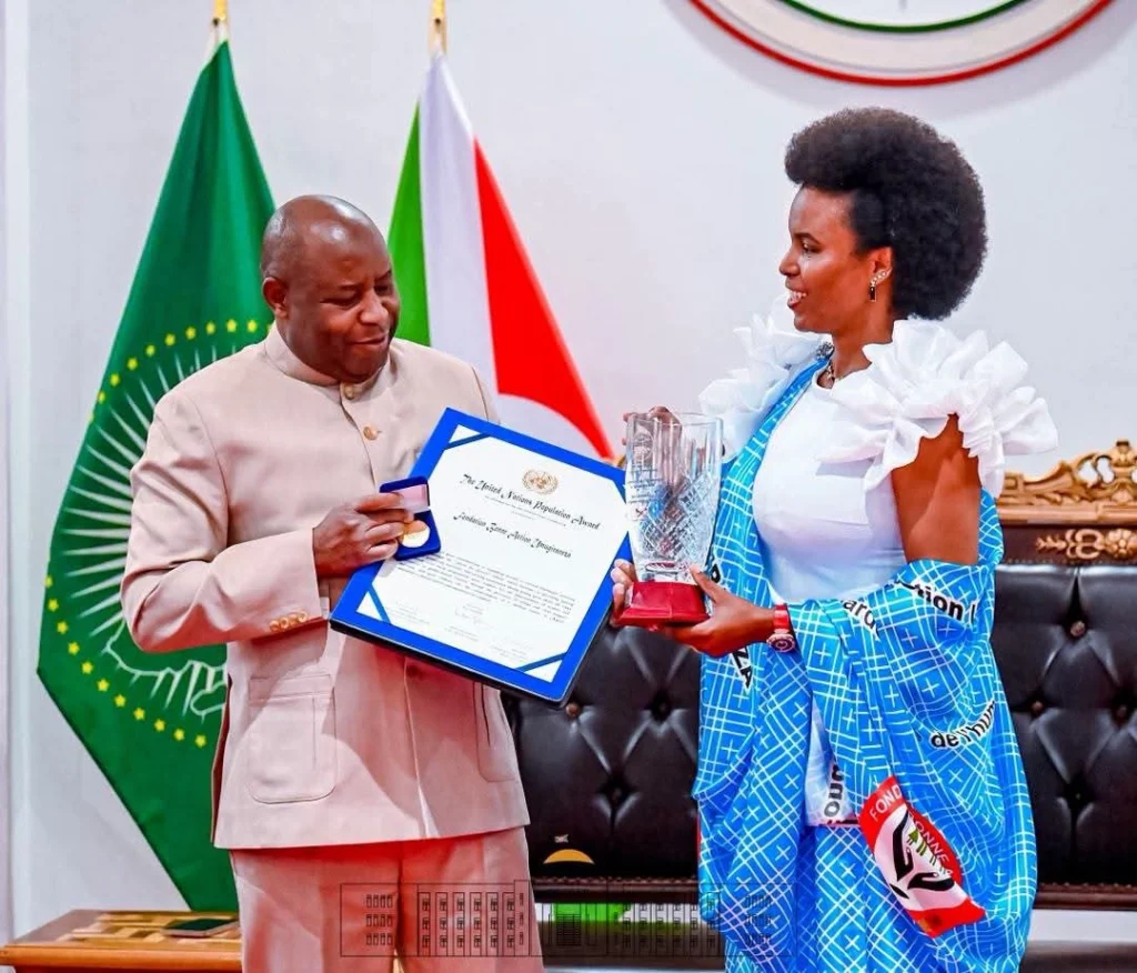 Bonne Action Umugiraneza Foundation: First Lady Angeline Ndayishimiye’s International Honors Bring Pride to Burundi